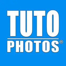 Logo tuto photos, tutoriel gratuit pour apprendre la photographie et la retouche de photo ave Lightroom et Photoshop
